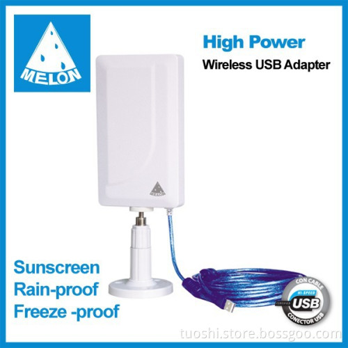 2000mw 24dbi wifi booster,wifi antenna usb 2.0,outdoor wireless usb adapter Melon N89